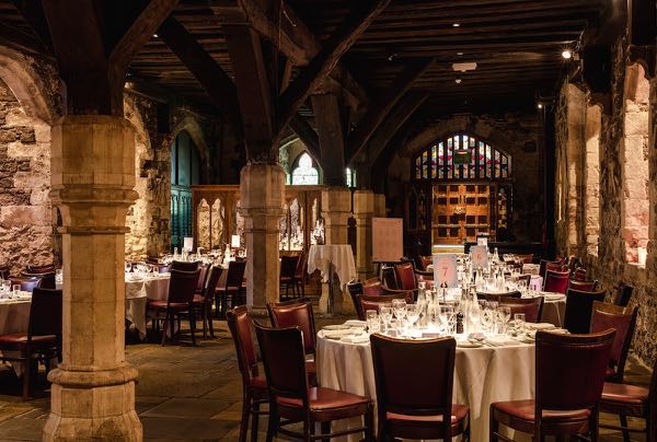 The Crypt of St Etheldreda's wedding venue